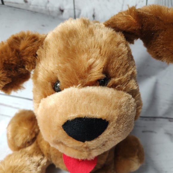 Hallmark Love Ya Plush Brown Puppy Sound Animated Ears Move 8" tested and works - Picture 4 of 9